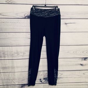 Fila | Black and Gray Athletic Full Length Leggings